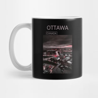 Ottawa Ontario Canada Cityscape Skyline Gift for Canadian Canada Day Present Souvenir T-shirt Hoodie Apparel Mug Notebook Tote Pillow Sticker Magnet Mug